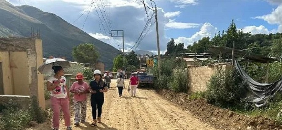 Detectan irregularidades en la ejecución de obra vial en Conchamarca