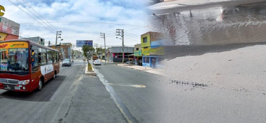 Avenida Jesús presenta hundimientos y tuberías sin usar: Contraloría investiga obra de la Municipalidad de Arequipa