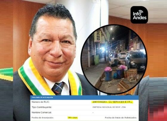 Empresa creada hace 6 meses gana licitación de 42 mil soles para recojo de basura en la gestión de Llallico