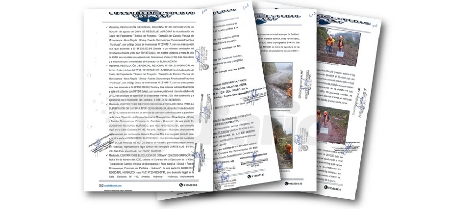 Pagaron irregularmente S/10.4 millones a consorcio que ejecutaba carretera en Pachitea Tu Diario  9 junio, 2025 Destacado  6