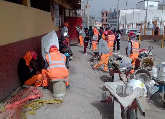 Tacna: Consorcio abandonó obra debiendo más de S/ 1 millón a obreros y proveedores
