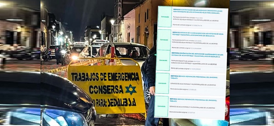 Trujillo: Consersa es una de las empresas favoritas de Sedalib y ya ganó 19 contratos