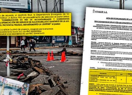Trujillo: Sedalib adjudicó «a dedo» millonaria obra en la avenida España