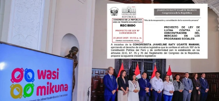 Congreso propone ley contra acaparamiento de empresas en programas sociales