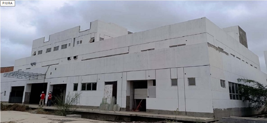 Contraloría activa control preventivo en obra del hospital de Los Algarrobos