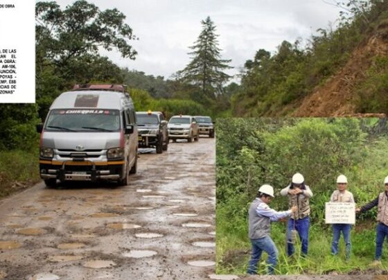 Contraloría advierte pagos irregulares en obra vial de Amazonas, mientras autoridades guardan silencio