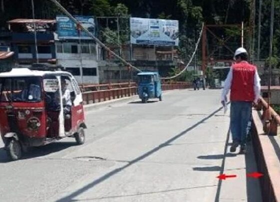 Contraloría alerta deterioro crítico del Puente Corpac en Tingo María
