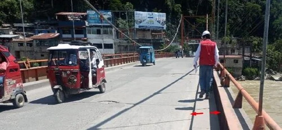Contraloría alerta deterioro crítico del Puente Corpac en Tingo María