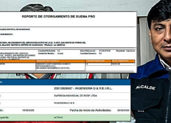ESP formó consorcio con empresa creada en febrero de 2025 para ganar contrato de más de S/ 700 mil en Huanchaco
