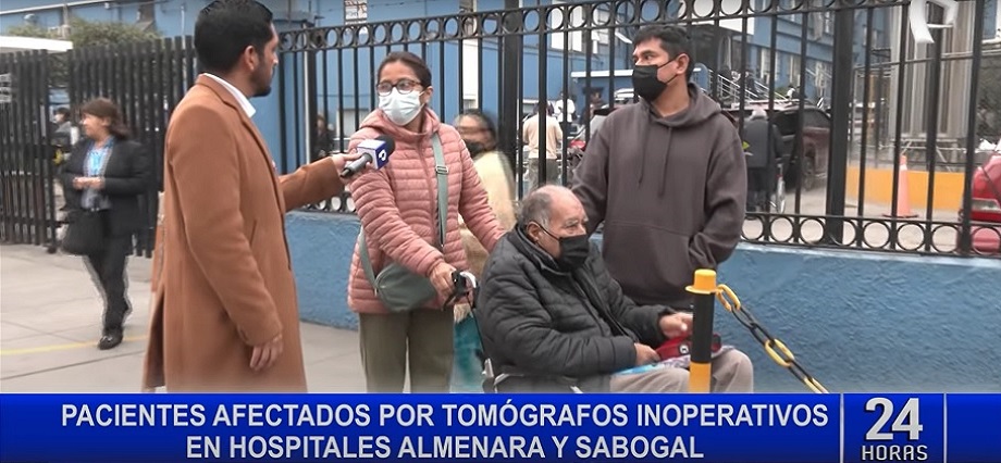 EsSalud en crisis por falta de tomógrafo: pacientes del Almenara y Sabogal esperan atención hasta agosto (Video)