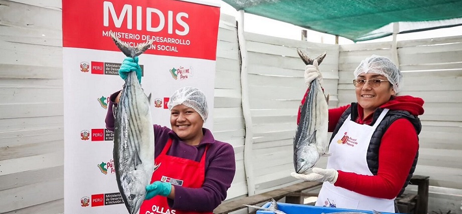 Gobierno refuerza alimentación en ollas comunes