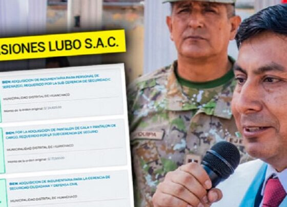 Huanchaco: Inversiones Lubo contrata exclusivamente con gestión de Efraín Bueno