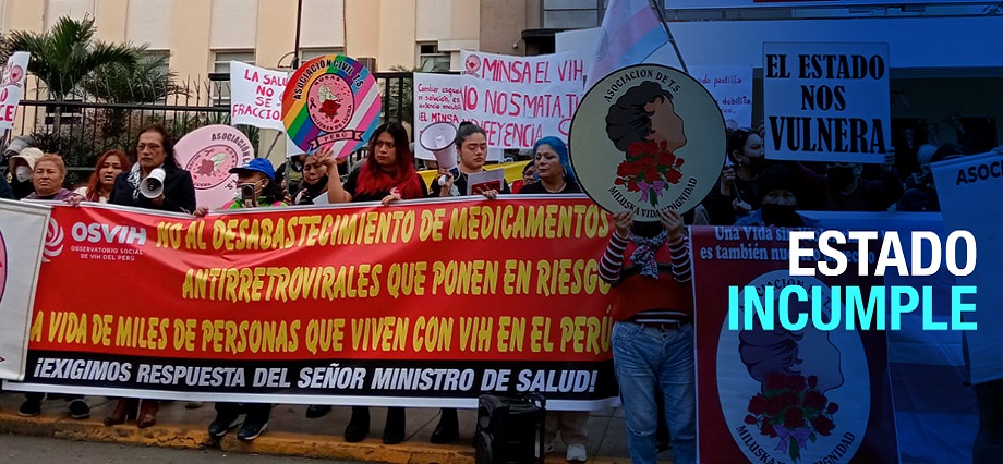 Pacientes con VIH sin tratamiento: el Minsa oculta nuevamente crisis de desabastecimiento