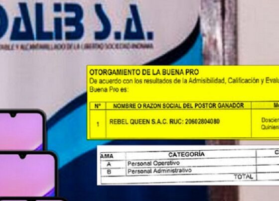 Sedalib compra 149 celulares por S/235 mil para personal operativo y administrativo