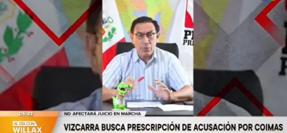 Martín Vizcarra busca prescripción de acusación por coimas