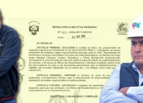 Peligro: GRJ avala construcción del Politécnico en cartas fianza rechazadas por gobiernos regionales de Puno y Piura