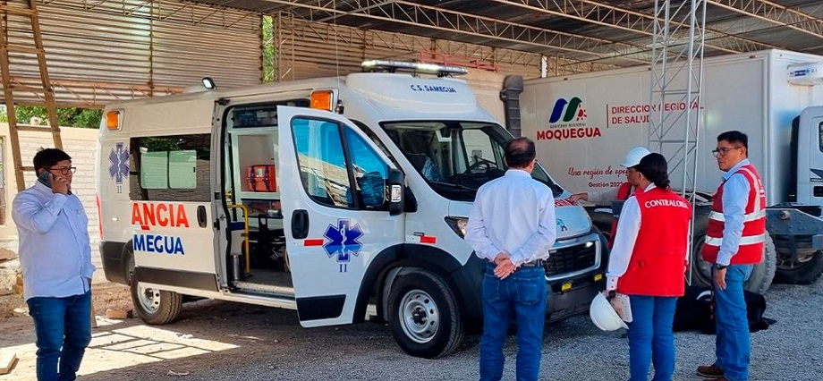 Contraloría alerta que ambulancia incumple normativa en Moquegua