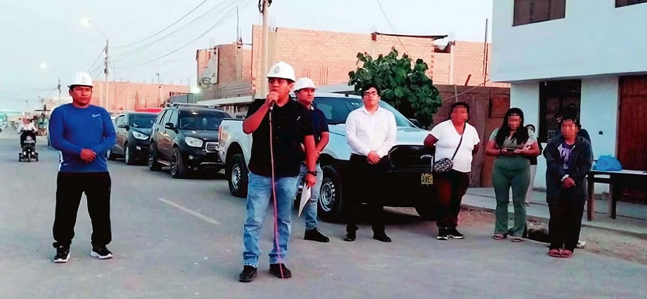 Chincha: advierten diferencia entre avance físico y financiero de obra en Alto Larán