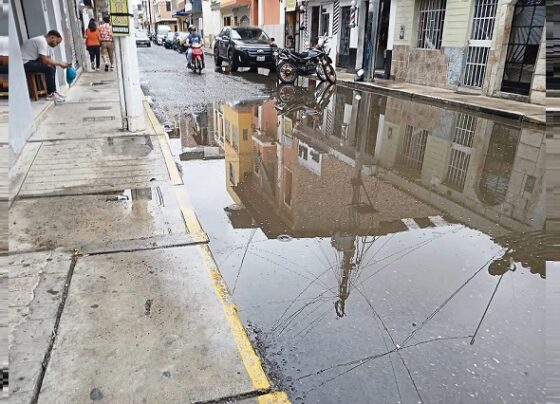 Empresa denunciada gana millonaria obra de drenaje pluvial y pistas del centro histórico de Piura