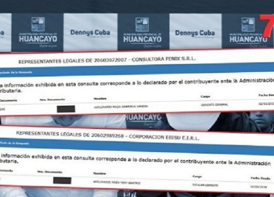 Hermanas, con sus empresas, ganan obras por 17 millones en Huancayo