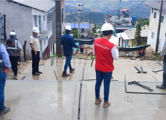 Contraloría detecta irregularidades en obra de pistas y veredas por S/ 4 millones en Jamalca