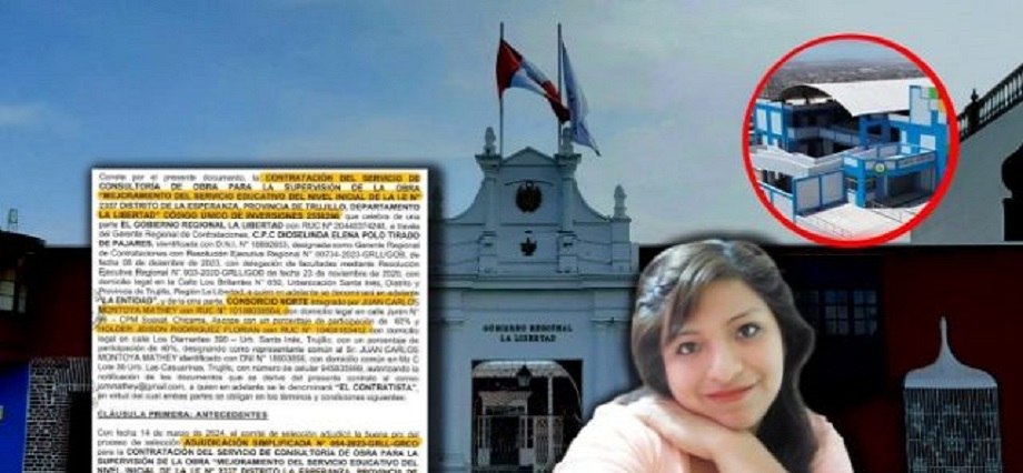 La Libertad: consorcio que representó hermana de Lucero Coca obtuvo supervisión de obra por 300 mil soles