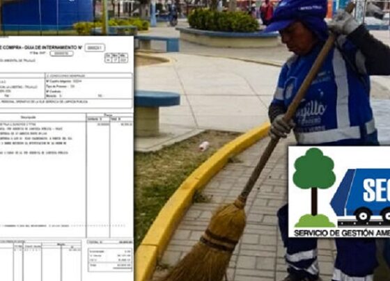 Segat compró más de 1400 escobas de paja a S/ 30 cada una
