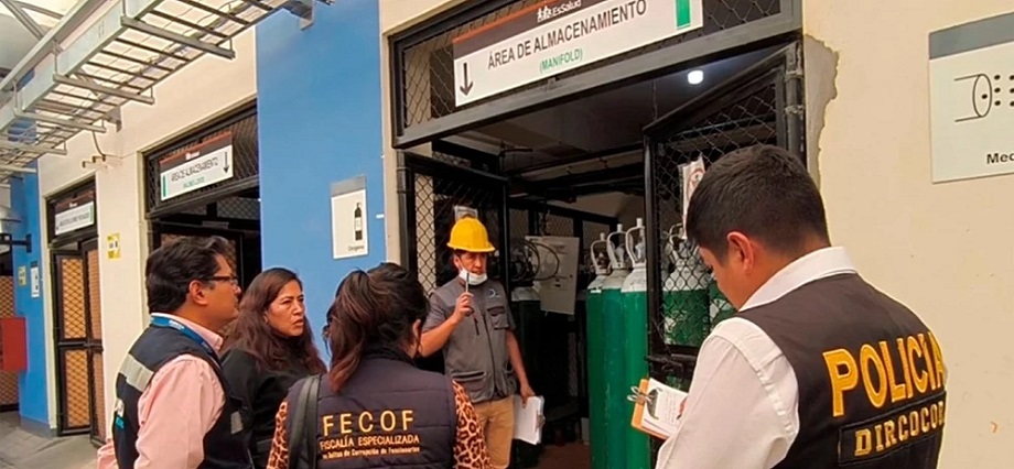 Ayacucho: Ministerio Público interviene hospital de EsSalud por presunta compra irregular de balones de oxígeno