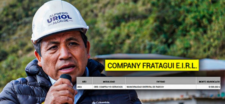Aparece empresa exclusiva del municipio de Parcoy: ya obtuvo 74 órdenes de servicios y compras