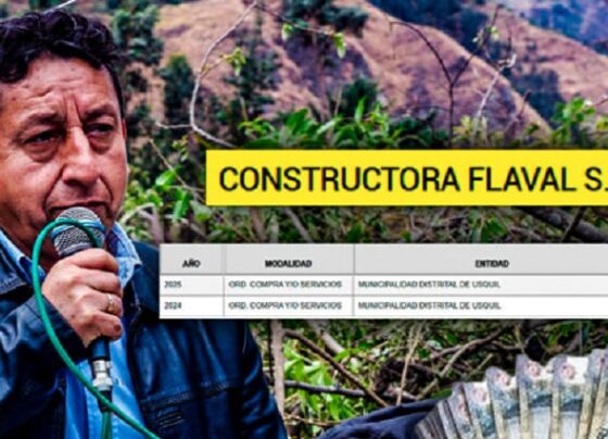 Aparece otra empresa exclusiva de la gestión de Guillermo Guzmán: Constructora Flaval SAC