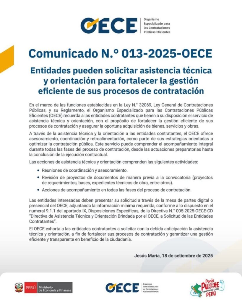 Comunicado 013