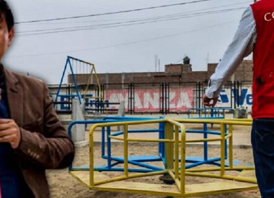 Crece el escándalo por obra del Municipio de Huanchaco: Contratista instaló juegos usados en centro recreativo