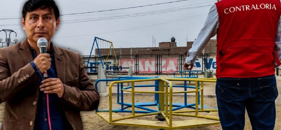 Crece el escándalo por obra del Municipio de Huanchaco: Contratista instaló juegos usados en centro recreativo