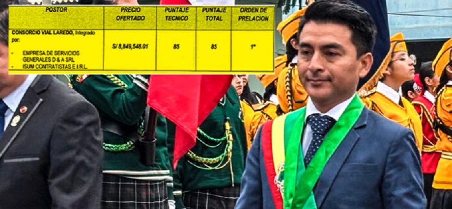 Denuncian irregularidades en adjudicación de obra de casi S/ 9 millones a Consorcio Vial Laredo