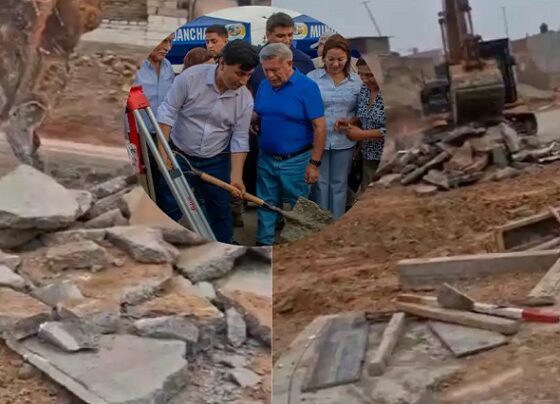 El efecto Coca Condori: A seis meses de que Acuña colocó la primera piedra, destruyen obra de S/12 millones porque estaba mal hecha