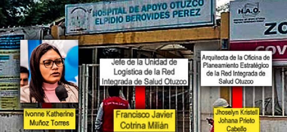 Exdirectora y dos exfuncionarios de la RIS Otuzco involucrados en informe de Contraloría con responsabilidad civil y administrativa