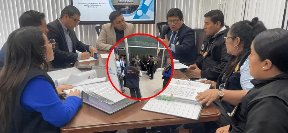 Fiscalía realiza diligencia en Presidencia de EsSalud por el presunto delito de colusión en agravio del Estado