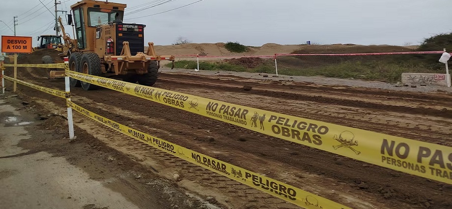 Gobierno Regional de La Libertad anularía contrato de obra vial en Huanchaco
