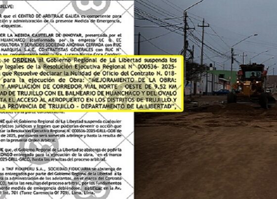 La Libertad: nueva medida cautelar favorece a consorcio y continuará la obra vial Huanchaco