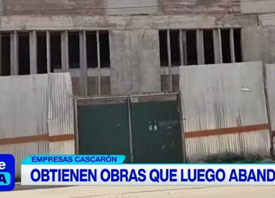 ¡Exclusivo! El modus operandi de empresas cascarón que obtienen millonarias obras que luego abandonan  (Video)
