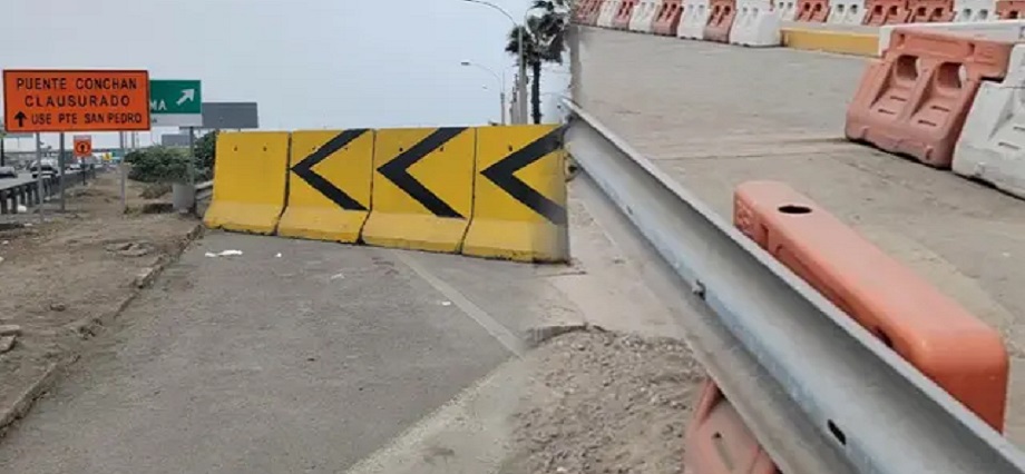 “Nadie trabaja, lo han abandonado”: puente Conchán lleva cerrado 6 meses y nadie responde por su reconstrucción