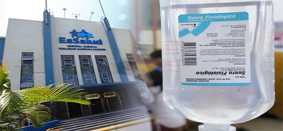EsSalud retrocede y suspende compra de suero fisiológico a empresa extranjera