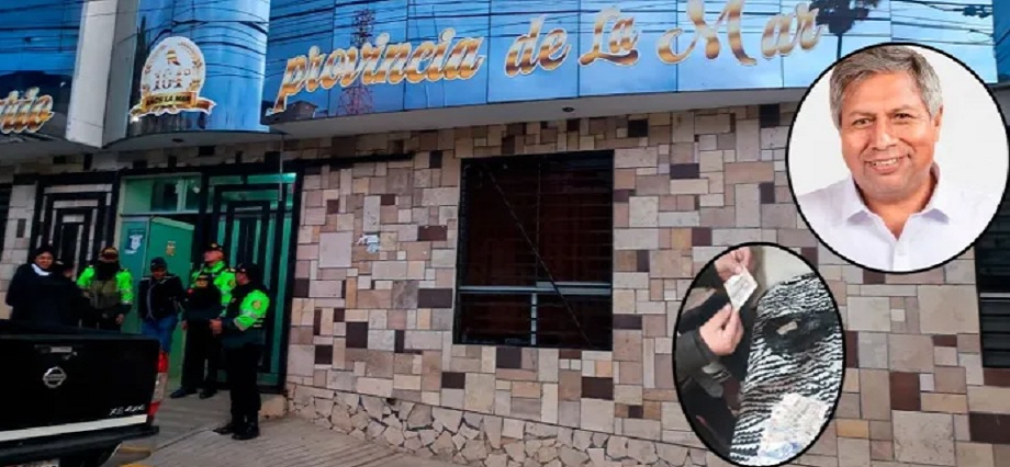 Allanan Municipalidad de La Mar y viviendas por presunta red de corrupción liderada por el alcalde Edwin Navarro