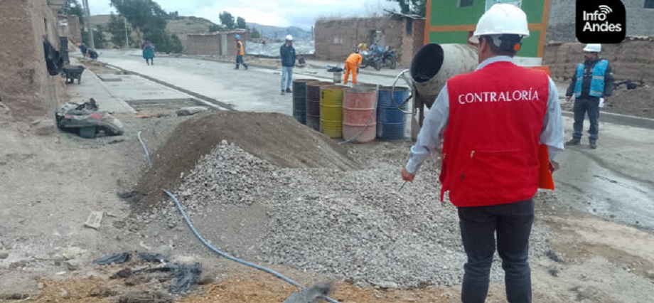 Alertan pagos irregulares y trabajos incompletos en obra de pistas y veredas de S/ 5.7 millones