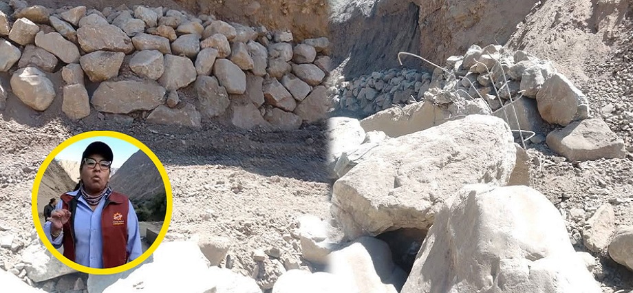 Castilla: denuncian deficiencias en construcción de puente y defensas ribereñas