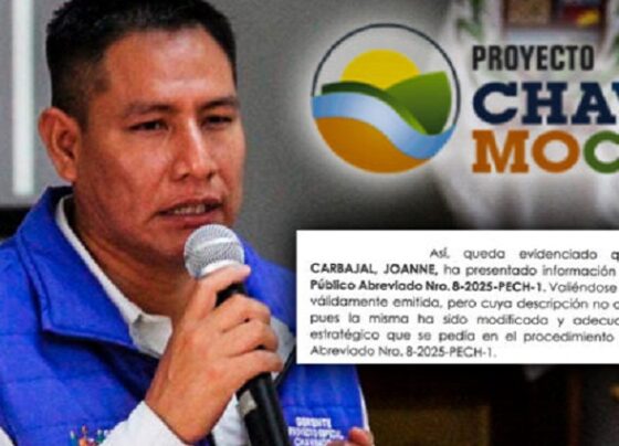 Denuncian que proveedora ganó licitación en Chavimochic con documento falso