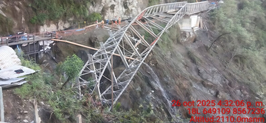 Fiscalía de Ayacucho investiga caída de puente en Tunkimayo