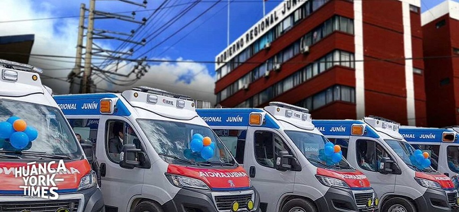 Gobierno Regional de Junín adjudica compra de ambulancias a empresa ‘cascarón’, con capital inflado por bono caduco