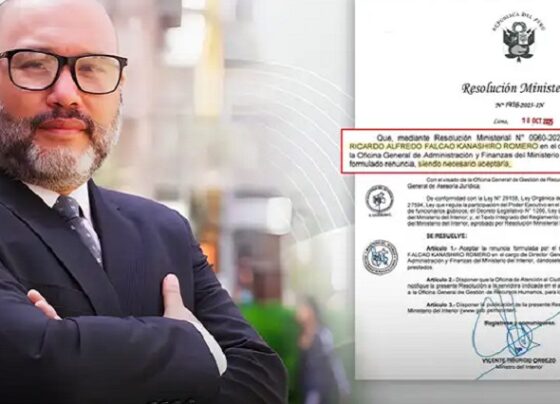 Jefe de compras del Mininter renunció por escándalo de contrataciones