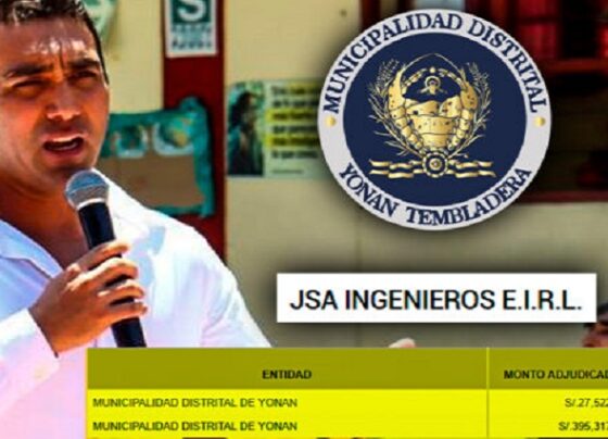 JSA Ingenieros es una de las empresas favoritas de la gestión de Juan Córdova en el municipio de Yonán